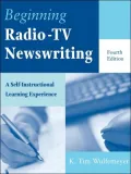 Beginning Radio-Tv Newswriting