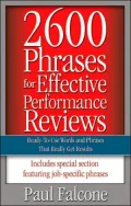2600 Phrases for Effective Performance Reviews