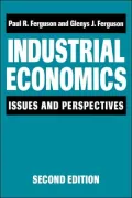 Industrial Economics: Issues and Perspectives