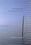 Critics at Work: Interviews 1993-2003
