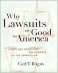 Why Lawsuits are Good for America: Disciplined Democracy, Big Business, and the Common Law