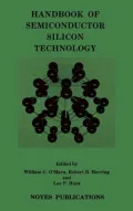 Handbook of Semiconductor Silicon Technology