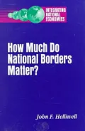 How Much Do National Borders Matter?