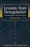 Lessons from Deregulation : Telecommunications and Airlines after the Crunch