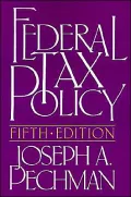 Federal Tax Policy