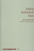 Judging Architectural Value