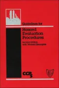 Guidelines for Hazard Evaluation Procedures with Worked Examples