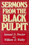 Book cover of Sermons from the Black Pulpit