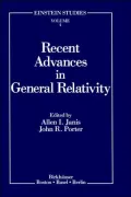 Recent Advances In General Relativity, Vol. 4