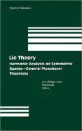 Lie Theory : Harmonic Analysis on Symmetric Spaces