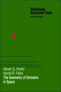 The Geometry Of Domains In Space