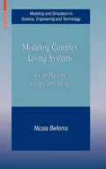 Modeling Complex Living Systems: A Kinetic Theory and Stochastic Game Approach