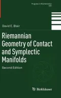 Riemannian Geometry of Contact and Symplectic Manifolds, Vol. 203