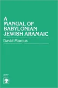 Manual Of Babylonian Jewish Aramaic