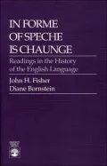 In Forme of Speche Is Chaunge