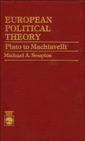 European Political Theory: Plato to Machiavelli