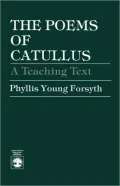 Poems Of Catullus