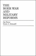 The Boer War and Military Reforms