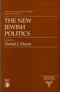 The New Jewish politics