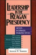Leadership In The Reagan Presidency