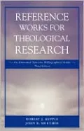 Reference Works For Theological Research