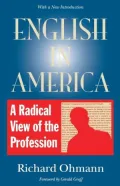 English in America : A Radical View of the Profession