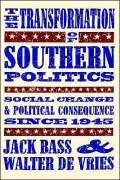 The Transformation Of Southern Politics