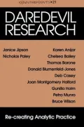 Daredevil Research: Re-Creating Analytic Practice