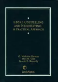Legal Counseling and Negotiating: A Practical Approach