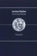 Levinas Studies: An Annual Review