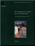 Developing the Nonfarm Sector in Bangladesh: Lessons from Other Asian Countries
