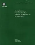 Easing Barriers to Movement of Plant Varieties for Agricultural Development