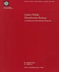 India's Public Distribution System : A National and International Perspective
