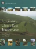 Book cover of Accelerating China's Rural Transformation