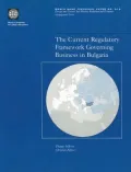 The Current Regulatory Framework Governing Business in Bulgaria