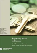 Expanding Access to Finance: Good Practices and Policies for Micro, Small, and Medium Enterprises