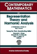 Representation Theory and Harmonic Analysis: Proceedings - Conference in Honor of Ray A. Kunze on Representation Theory and Harmonic Analysis (1994: Cincinnati, Ohio), Vol. 191