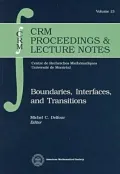 Boundaries, Interfaces, and Transitions