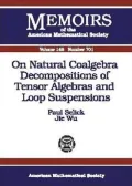 On Natural Coalgebra Decompositions of Tensor Algebras and Loop Suspensions