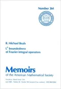 LP Boundedness of Fourier Integral Operators: Memoirs of the American Mathematical Society: July 1982, Vol. 38 No. 264