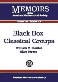 Black Box Classical Groups