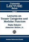 Lectures on Tensor Categories and Modular Functors