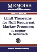 Limit Theorems for Null Recurrent Markov Processes
