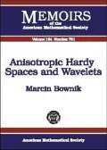 Anisotropic Hardy spaces and wavelets