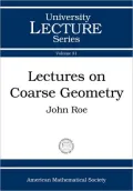 Lectures on Coarse Geometry