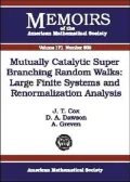 Mutually Catalytic Super Branching Random Walks: Large Finite Systems and Renormalization Analysis