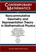 Noncommutative Geometry and Representation Theory in Mathematical Physics