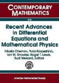 Recent Advances in Differential Equations and Mathematical Physics