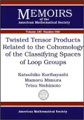 Twisted Tensor Products Related to the Cohomology of the Classifying Spaces of Loop Groups