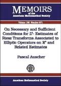 On Necessary and Sufficient Conditions for Lp-Estimates of Riesz Transforms Associated to Elliptic Operators on RN and Related Estimates